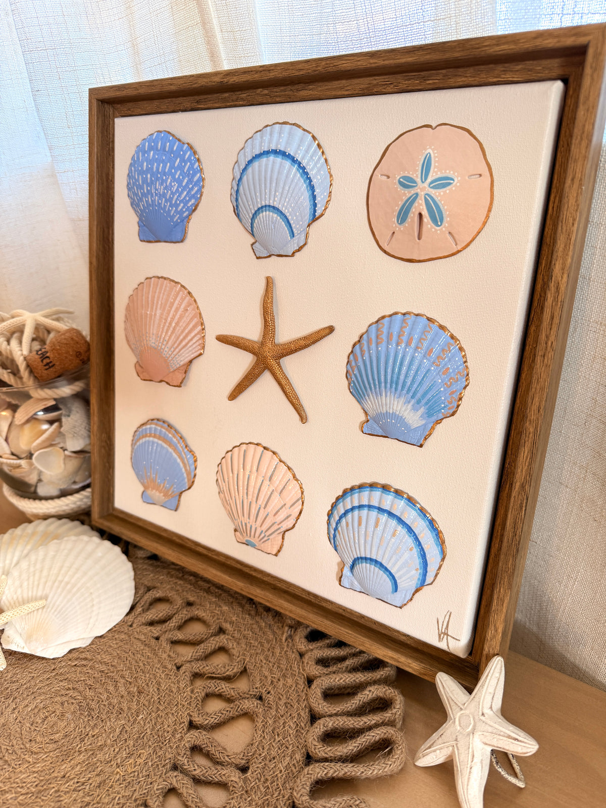 Forever My Baby — Original Seashell Artwork