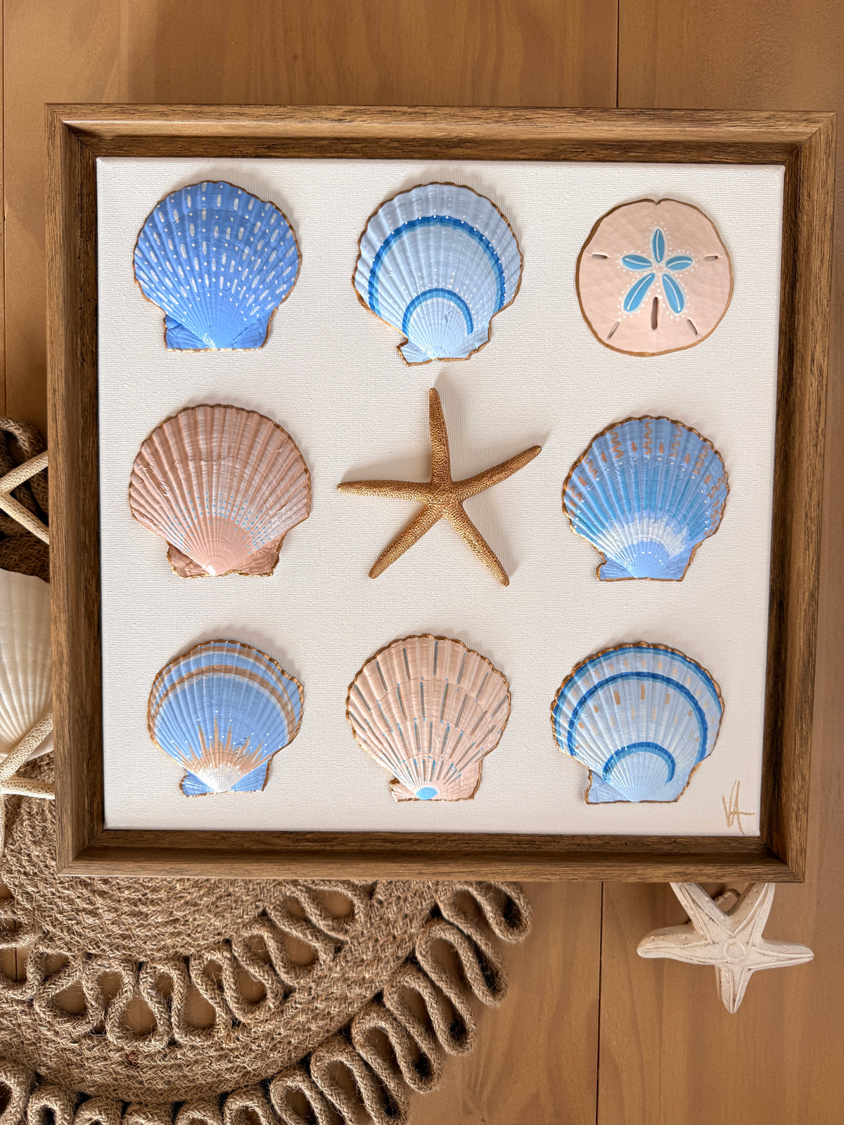 Forever My Baby — Original Seashell Artwork