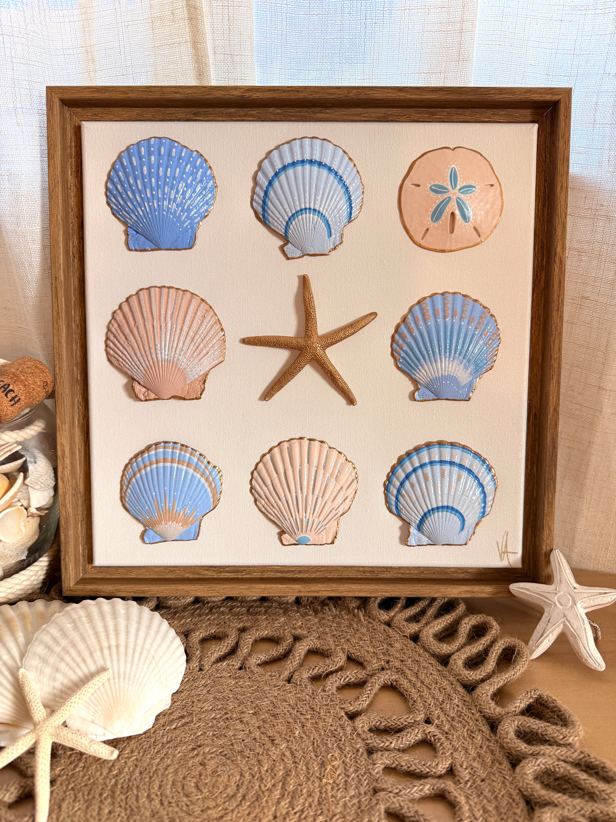 Forever My Baby — Original Seashell Artwork