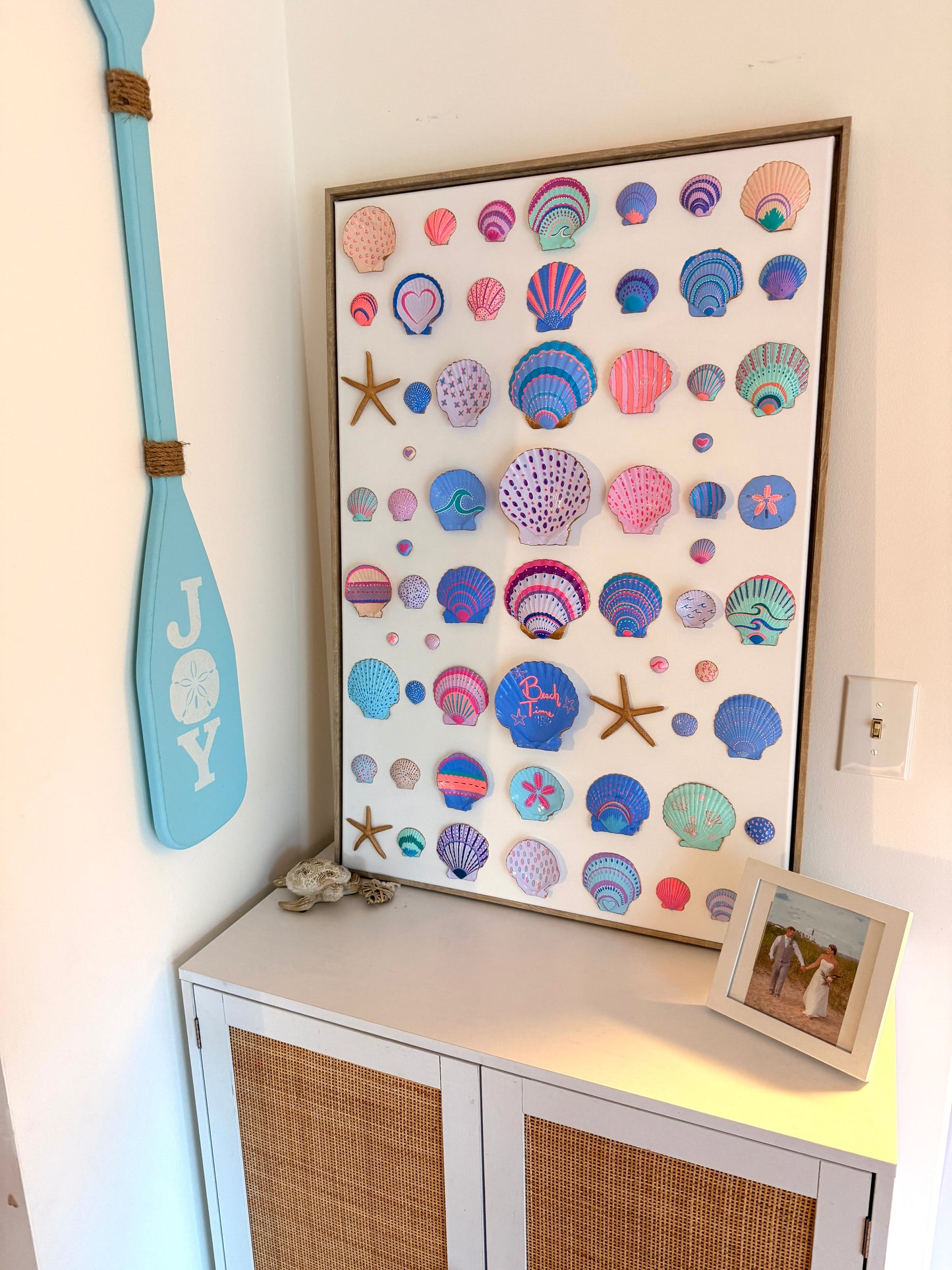 Custom Seashell Artwork